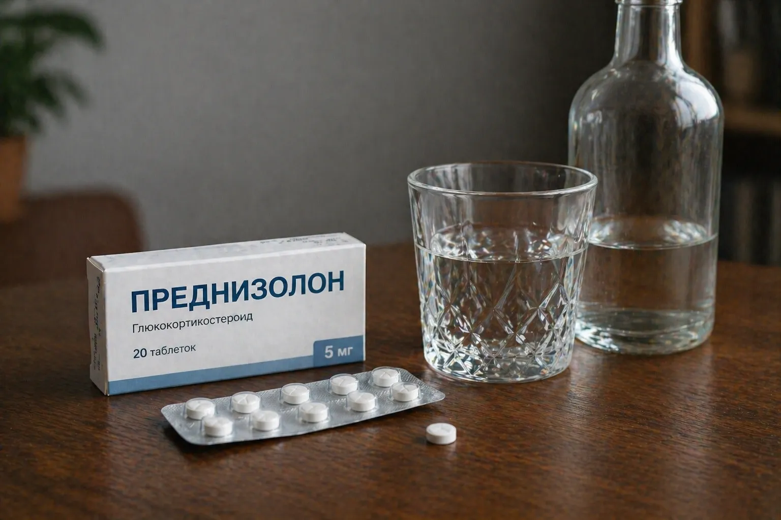 преднизолон и алкоголь